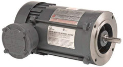 US Motors - 1/3 hp, 1,725 RPM, 208-230/460 Volt, Three Phase Motor - Size 56C Frame, C-Face Mount, 1.6-1.6/0.8 Full Load Amps, JA Class Insulation - Makers Industrial Supply