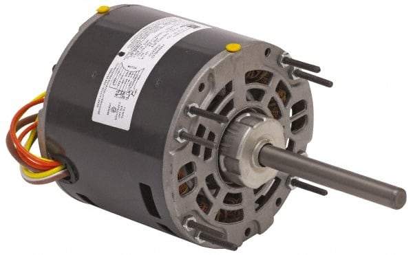 US Motors - 1/7 hp, ODP Enclosure, 3,450 RPM, 115 Volt, 60 Hz, Industrial Electric AC/DC Motor - Size 48 Frame, M-Flange Mount, 1 Speed, Ball Bearings, 1.7 Full Load Amps, B Class Insulation, CCW Shaft End - Makers Industrial Supply