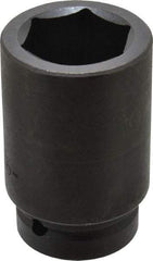 Proto - 1" Drive 1-11/16" Deep Impact Socket - 6 Points, 4" OAL - Makers Industrial Supply