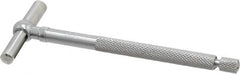 Starrett - 3/4 to 1-1/4 Inch, 2-3/8 Inch Overall Length, Telescoping Gage - 2-3/8 Inch Long Handle, Chrome Plated - Makers Industrial Supply