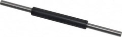 Starrett - 6 Inch Long, Accuracy Up to 0.0001 Inch, Spherical End Micrometer Calibration Standard - Use with Micrometers, Includes Heat Insulating Handle - Makers Industrial Supply