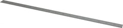 Starrett - 18" Long, 1/100, 1/64, 1/50, 1/32" Graduation, Flexible Steel Rule - 16R Graduation Style, 3/4" Wide, Silver, Satin Chrome Finish - Makers Industrial Supply