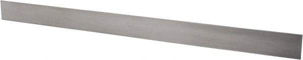 Starrett - 36 Inch Long x 2-13/32 Inch Wide x 7/32 Inch Thick, Square Edge Straightedge - 0.0004 Inch Edge Flatness, Steel, 0.0012 Inch Parallelism - Makers Industrial Supply