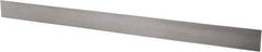 Starrett - 36 Inch Long x 2-13/32 Inch Wide x 7/32 Inch Thick, Square Edge Straightedge - 0.0004 Inch Edge Flatness, Steel, 0.0012 Inch Parallelism - Makers Industrial Supply