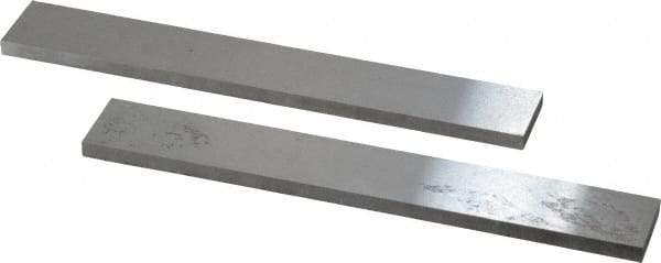 Starrett - 6" Long x 7/8" High x 3/16" Thick, Tool Steel Four Face Parallel - Sold as Matched Pair - Makers Industrial Supply