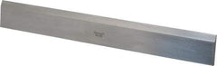 Starrett - 12 Inch Long x 1-13/32 Inch Wide x 11/64 Inch Thick, Beveled Edge Straightedge - 0.0004 Inch Edge Flatness, Steel, 0.0004 Inch Parallelism, 1 Beveled Edge - Makers Industrial Supply