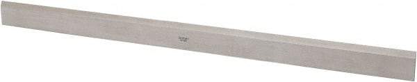 Starrett - 24 Inch Long x 1-13/32 Inch Wide x 11/64 Inch Thick, Beveled Edge Straightedge - 0.0004 Inch Edge Flatness, Steel, 0.0008 Inch Parallelism, 1 Beveled Edge - Makers Industrial Supply