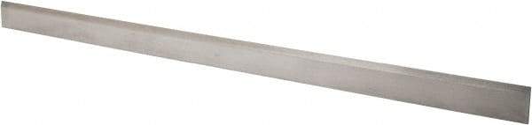 Starrett - 48 Inch Long x 2-13/32 Inch Wide x 7/32 Inch Thick, Beveled Edge Straightedge - 0.0004 Inch Edge Flatness, Steel, 0.0016 Inch Parallelism, 1 Beveled Edge - Makers Industrial Supply