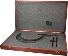 Starrett - Micrometer Case - 7" Max Measurement, Use with 216 & 216M Series Digital Micrometers - Makers Industrial Supply