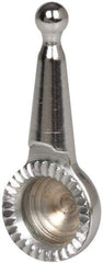 Starrett - 1/16" Ball Diam, Steel, Ball Test Indicator Contact Point - 5/32" Contact Point Length, Use with Starrett 711 Series Last Word Dial Test Indicators - Makers Industrial Supply