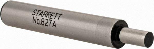 Starrett - 0.2" Head Diam, 3/8" Shank, Single End, Mechanical Edge Finder - Cylindrical Contact - Makers Industrial Supply