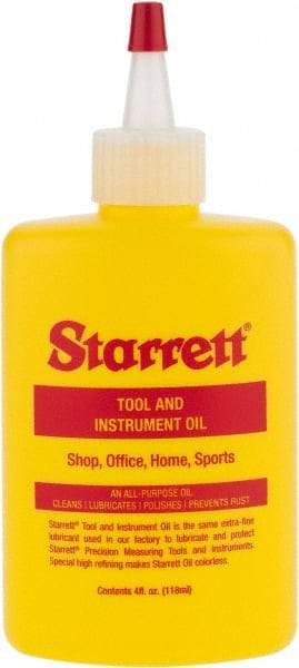 Starrett - Micrometer Oil - Use with Vernier Calipers - Makers Industrial Supply