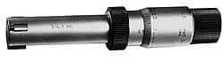 Starrett - 1-3/8 to 2", 3-1/16" Gage Depth, Mechanical Inside Hole Micrometer - 0.0003" Graduation, 0.00015" Accuracy, Ratchet Stop Thimble - Makers Industrial Supply