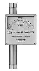 King - 2" Flange Port Stainless Steel Flowmeter - 1500 Max psi, 100 GPM, 316 Stainless Steel - Makers Industrial Supply