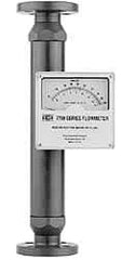 King - 2" Flange Port PVC/Hastelloy Flowmeter - 125 Max psi, 100 GPM, PVC - Makers Industrial Supply