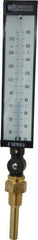 WGTC - 20 to 180°F, Industrial Thermometer with Standard Thermowell - 3-1/2 Inch Stem Length, 1-1/4 to 18 Inch Thread - Makers Industrial Supply