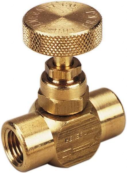 Made in USA - Needle Valve - Brass Valve - Makers Industrial Supply