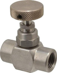 Made in USA - Needle Valve - Grade 303 Stainless Steel Valve - Makers Industrial Supply