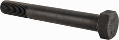 Hex Head Cap Screw: 2 4-1/2 x 16″, Grade 8 Steel, Uncoated - Partially Threaded, ASME B18.2.1