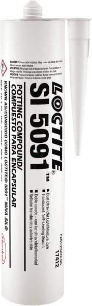 Loctite - 10.1 oz Cartridge Silicone - 0.33 min Working Time - Makers Industrial Supply