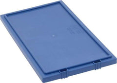 Quantum Storage - 19.5" Long x 15.5" Wide x 1" High Blue Lid - For Use with Quantum Storage Systems - SNT190, SNT195 - Makers Industrial Supply