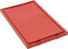 Quantum Storage - 18" Long x 11" Wide x 1" High Red Lid - For Use with Quantum Storage Systems - SNT180, SNT185 - Makers Industrial Supply