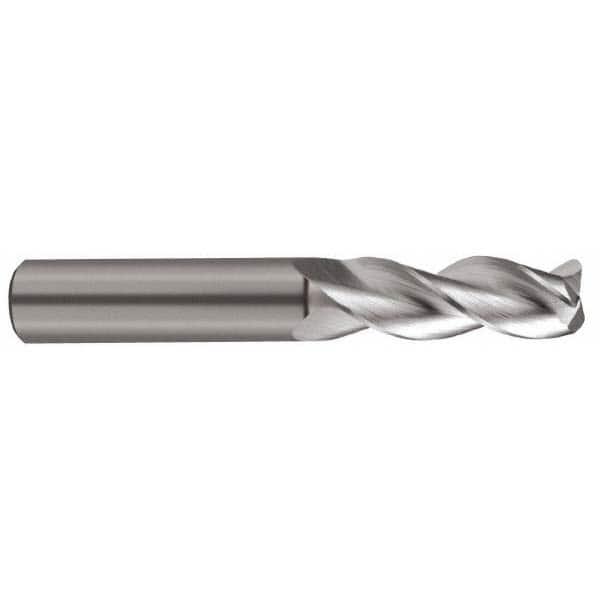 SGS - 1" Diam 3 Flute Solid Carbide 1/8" Corner Radius End Mill - Makers Industrial Supply