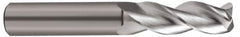 SGS - 5/8", 3 Flute, Single End, Solid Carbide, 0.03" Corner Radius End Mill - 3-3/4" OAL, 38° Helix, Right Hand Flute, 1-5/8" LOC, Right Hand Cut - Makers Industrial Supply