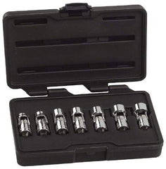 GearWrench - 7 Piece 3/8" Drive Standard Socket Set - 6 Points, 3/8 to 3/4", Inch Measurement Standard - Makers Industrial Supply