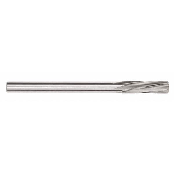 Chucking Reamer: 0.2559″ Dia, 3-31/32″ OAL, 1-7/64″ Flute Length, Straight Shank, Solid Carbide 6 Flute, RH