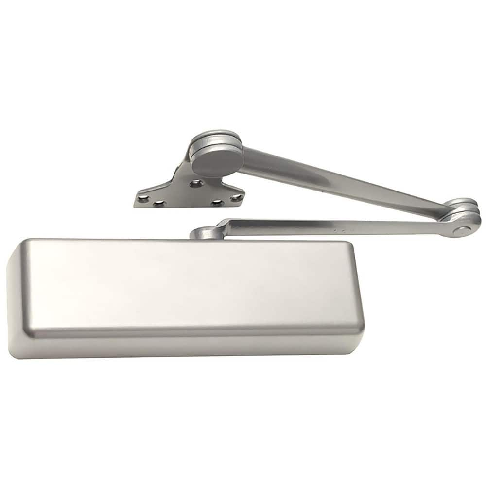 Door Closer Damper: 200 lb Load Capacity Aluminum, Left Handed