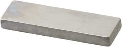 Mitutoyo - 0.126" Rectangular Steel Gage Block - Accuracy Grade 0, Includes Certificate of Inspection - Makers Industrial Supply