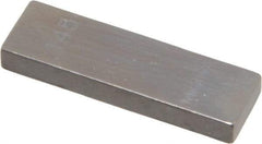 Mitutoyo - 0.145" Rectangular Steel Gage Block - Accuracy Grade 0, Includes Certificate of Inspection - Makers Industrial Supply