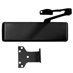 Door Closer Damper: 200 lb Load Capacity Plastic, Non-Handed