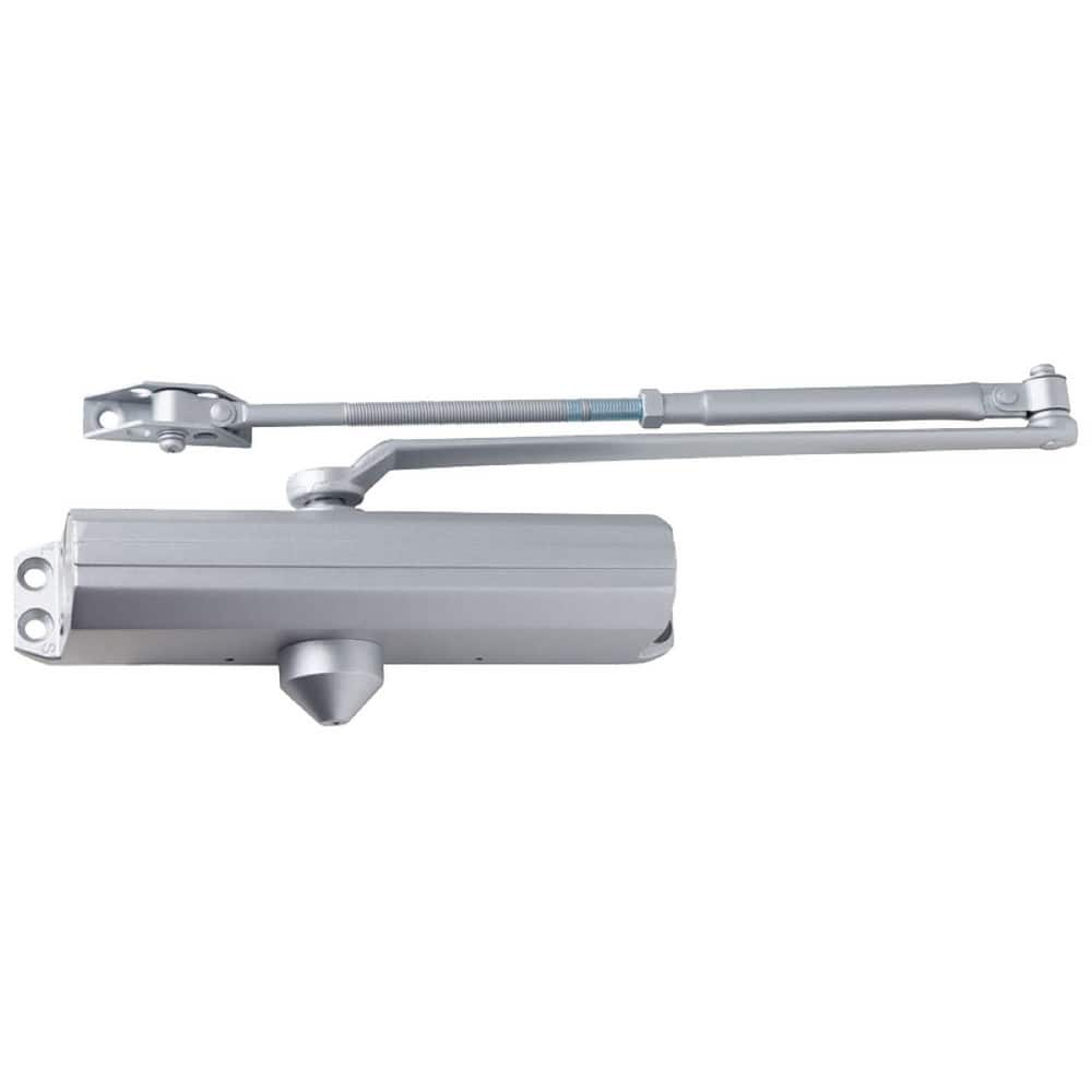 Door Closer Damper: 200 lb Load Capacity Aluminum, Non-Handed