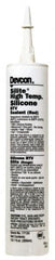 Devcon - 10.3 oz Cartridge Red RTV Silicone Joint Sealant - 500°F Max Operating Temp - Makers Industrial Supply