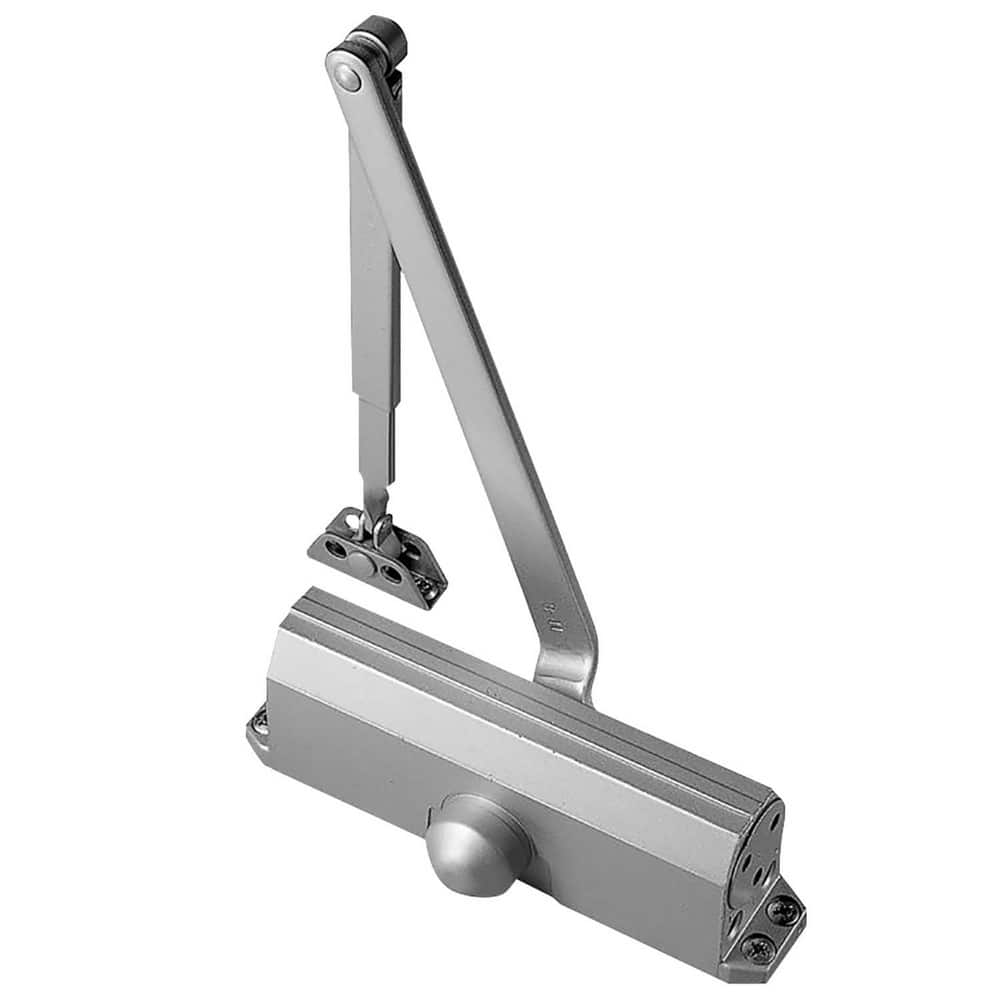 Door Closer Damper: 200 lb Load Capacity Aluminum, Non-Handed