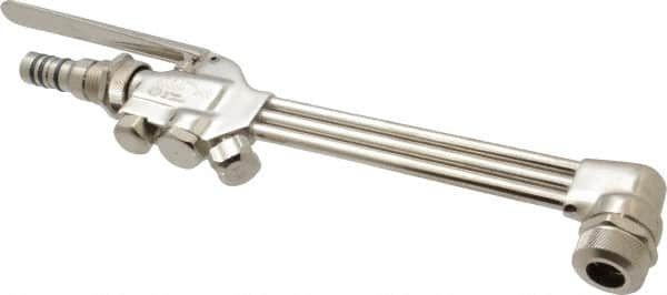 Miller-Smith - 12-1/2 Inch Long, Nickel Plated, Heavy Duty Torch Cutting Attachment - For All Gases - Exact Industrial Supply