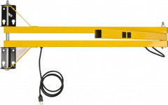 TPI - 60" Long, Steel Task & Machine Light Mounting Arm - Yellow, For Use with Dock Lights - Makers Industrial Supply