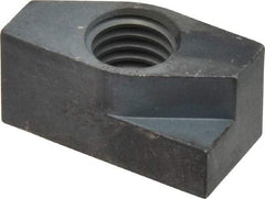 Gibraltar - 1/2-13 Blind Tapped Quarter Turn T Slot Nut - 5/8" Slot Width, 5/8 x 0.333" Base Width x Height, 1-1/4 x 5/8" OAL x Height - Makers Industrial Supply