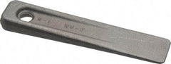 Gibraltar - 5" OAL, Carbon Steel Clamp Wedge - 1" Wide, 1/2" at Thick End, Class CA Grade - Makers Industrial Supply