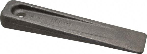 Gibraltar - 6" OAL, Carbon Steel Clamp Wedge - 1-1/4" Wide, 3/4" at Thick End, Class CA Grade - Makers Industrial Supply