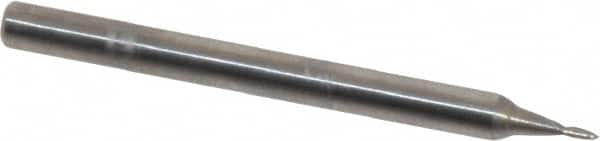 Magafor - 0.8mm Body Diam, 90°, 1-1/2" OAL, Solid Carbide Spotting Drill - Makers Industrial Supply