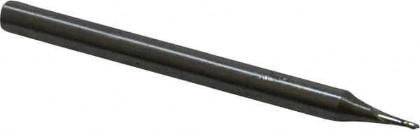 Magafor - 1mm Body Diam, 90°, 1-1/2" OAL, Solid Carbide Spotting Drill - Makers Industrial Supply