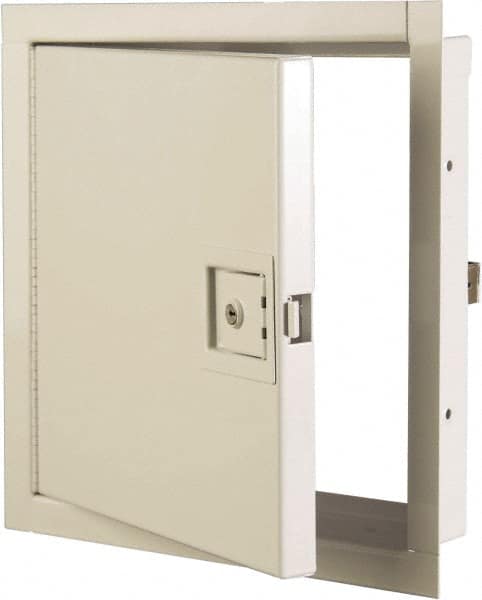 Karp - 14" Wide x 14" High, Steel Non Insulated Fire Rated Access Door - 12" Opening Width, 12" Opening Height - Makers Industrial Supply