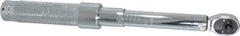 Proto - 1/4" Drive Micrometer Type Ratchet Head Torque Wrench - 40 In/Lb to 200 In/Lb Torque, 11-7/8" OAL, 0.11 N/m Graduation, Ratchet Head - Makers Industrial Supply