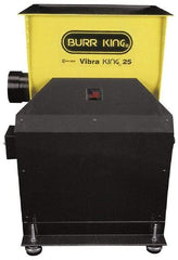 Burr King - 3/4 hp, Wet/Dry Operation Vibratory Tumbler - Flow Through Drain - Makers Industrial Supply