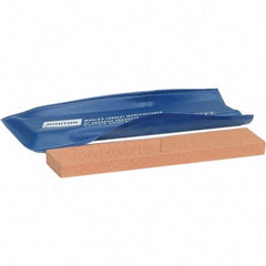 Norton - 4" Long x 3/4" Wide x 1/4" Thick, Aluminum Oxide Sharpening Stone - Flat Stone, Fine Grade - Makers Industrial Supply