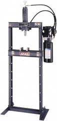 Dake - 10 Ton Hydraulic Shop Press - 10 Inch Stroke, 1 HP, Single Phase - Makers Industrial Supply