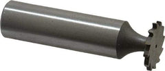 Whitney Tool Co. - 5/8" Diam x 1/16" Face Width, Cobalt, 12 Teeth, Shank Connection Woodruff Keyseat Cutter - Uncoated, 2-1/16" OAL x 1/2" Shank, Straight Teeth - Makers Industrial Supply